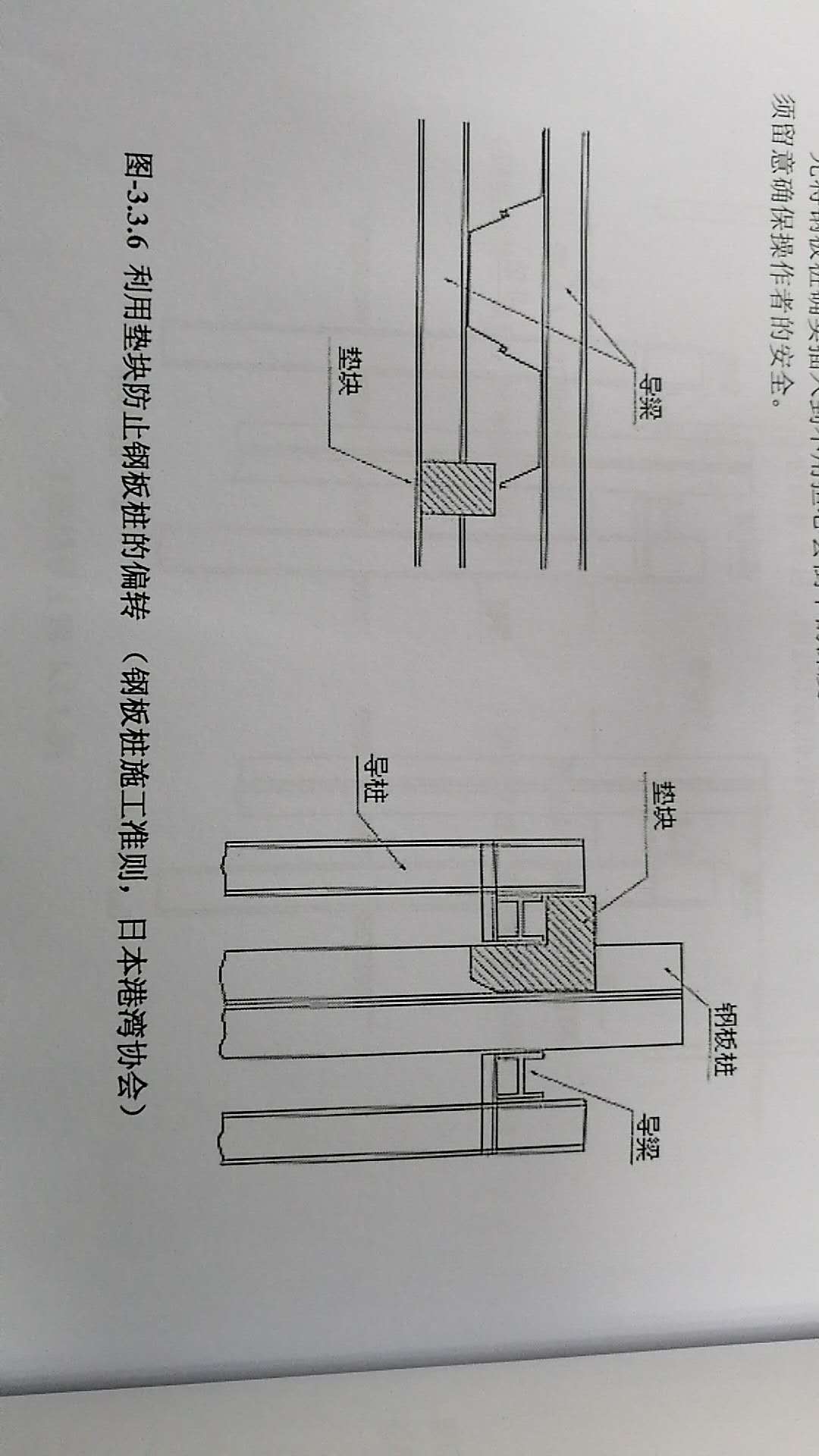    鋼板樁打設時出現(xiàn)轉動的對策